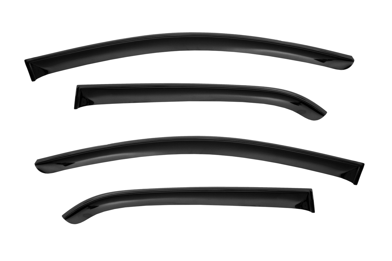 Дефлектор окон (НАКЛАДНОЙ скотч 3М) 4 шт. для GEELY MK I 2006-2015 седан / Джили МК