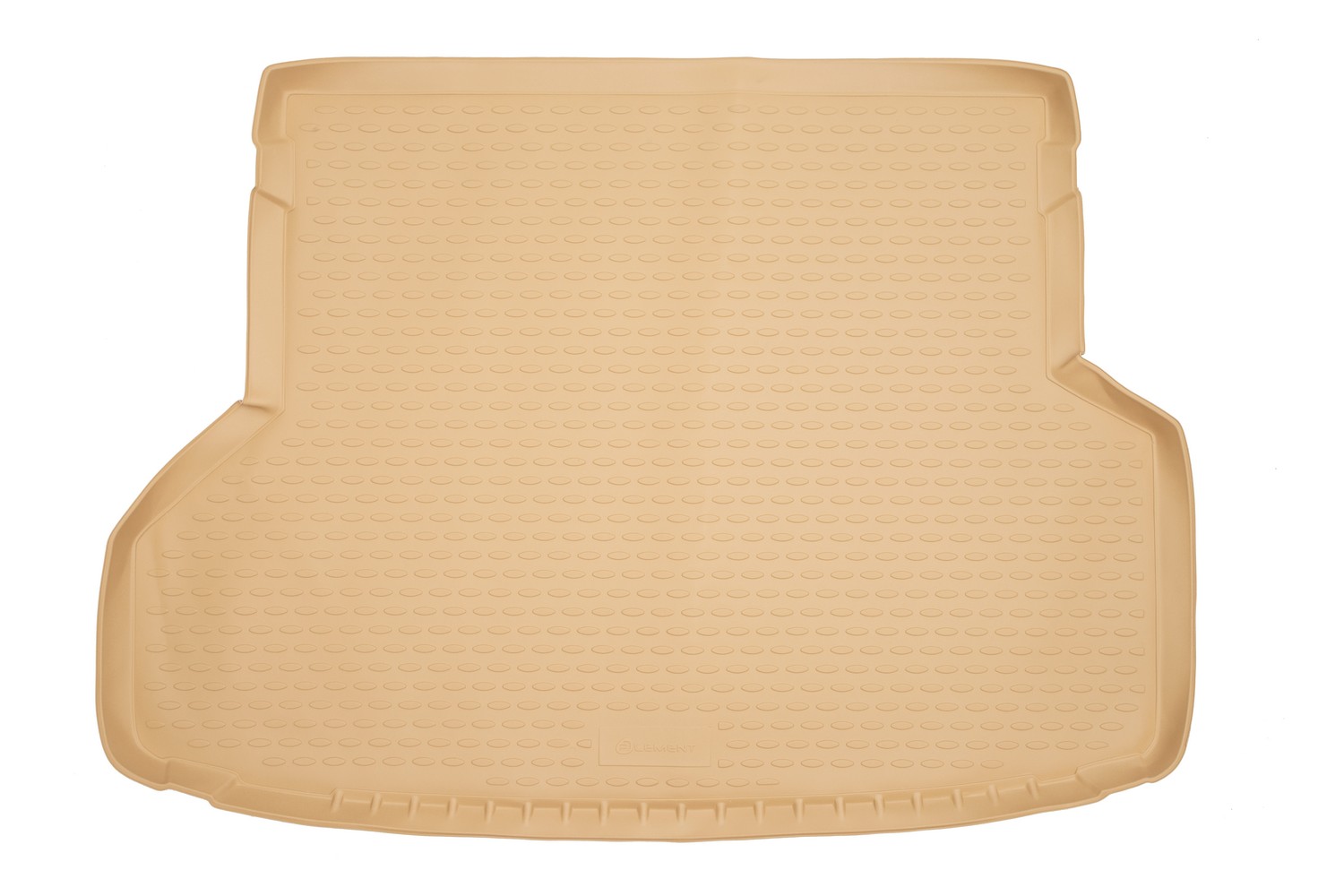 Коврик в багажник TOYOTA Highlander 2010-2013, внед. длин. (полиуретан, бежевый) / Тойота Хайлендер