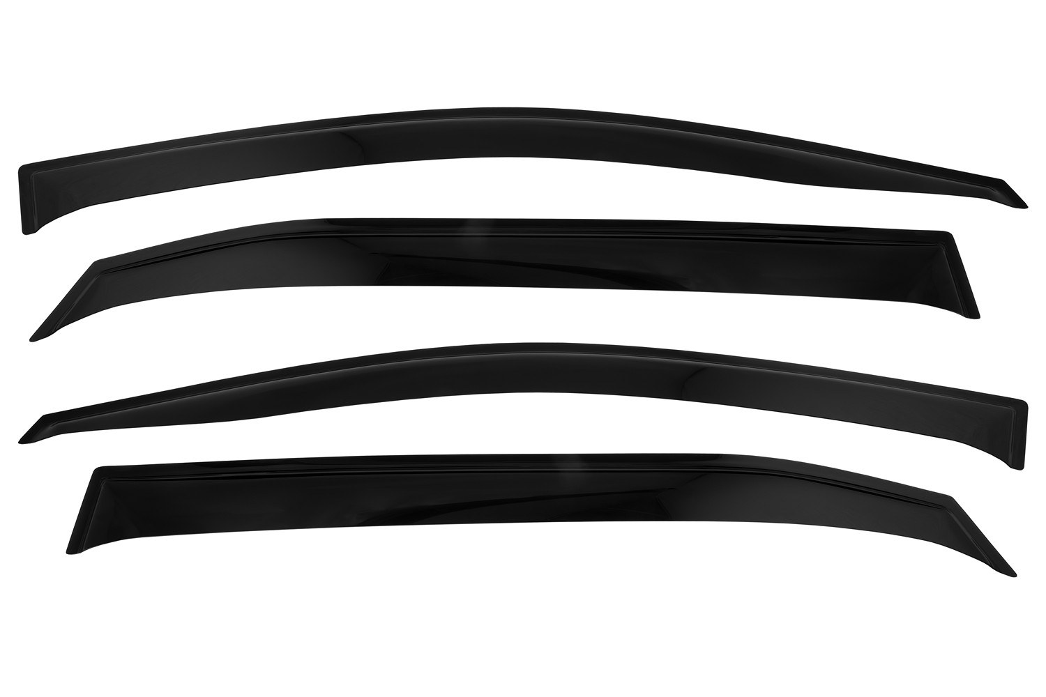 Дефлектор окон накладной для JETOUR X50 2024-, кроссовер / Джитур / Джитур Х50