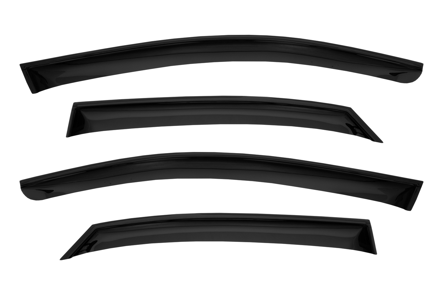 Дефлектор окон (НАКЛАДНОЙ скотч 3М) 4 шт., для LEXUS NX I 2014-, внедорожник / Лексус NХ