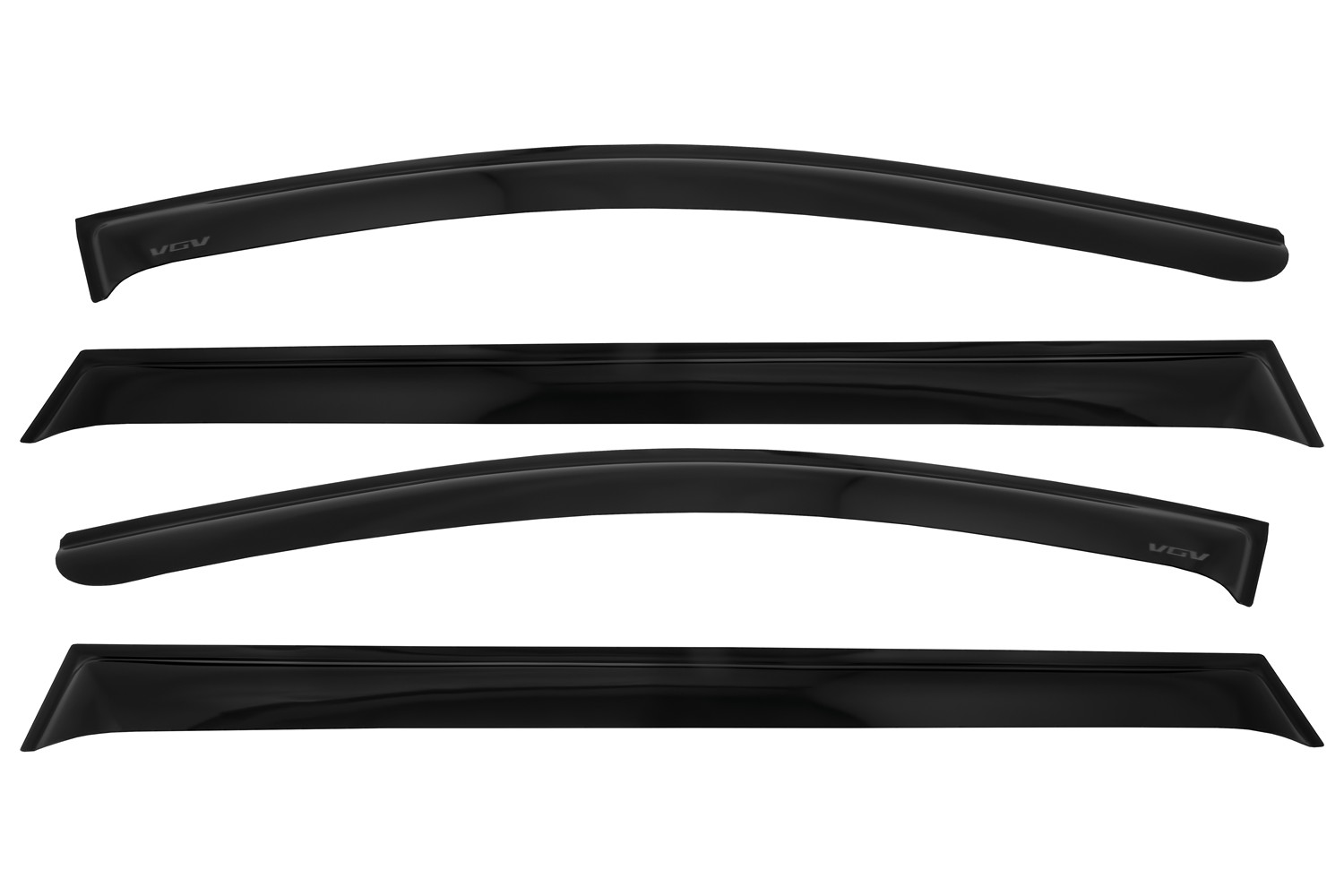 Дефлекторы окон для (накладной скотч 3М) 4 шт. VGV U70 PRO (U75 PLUS) 2022- кроссовер / ВГВ Ю70 Про