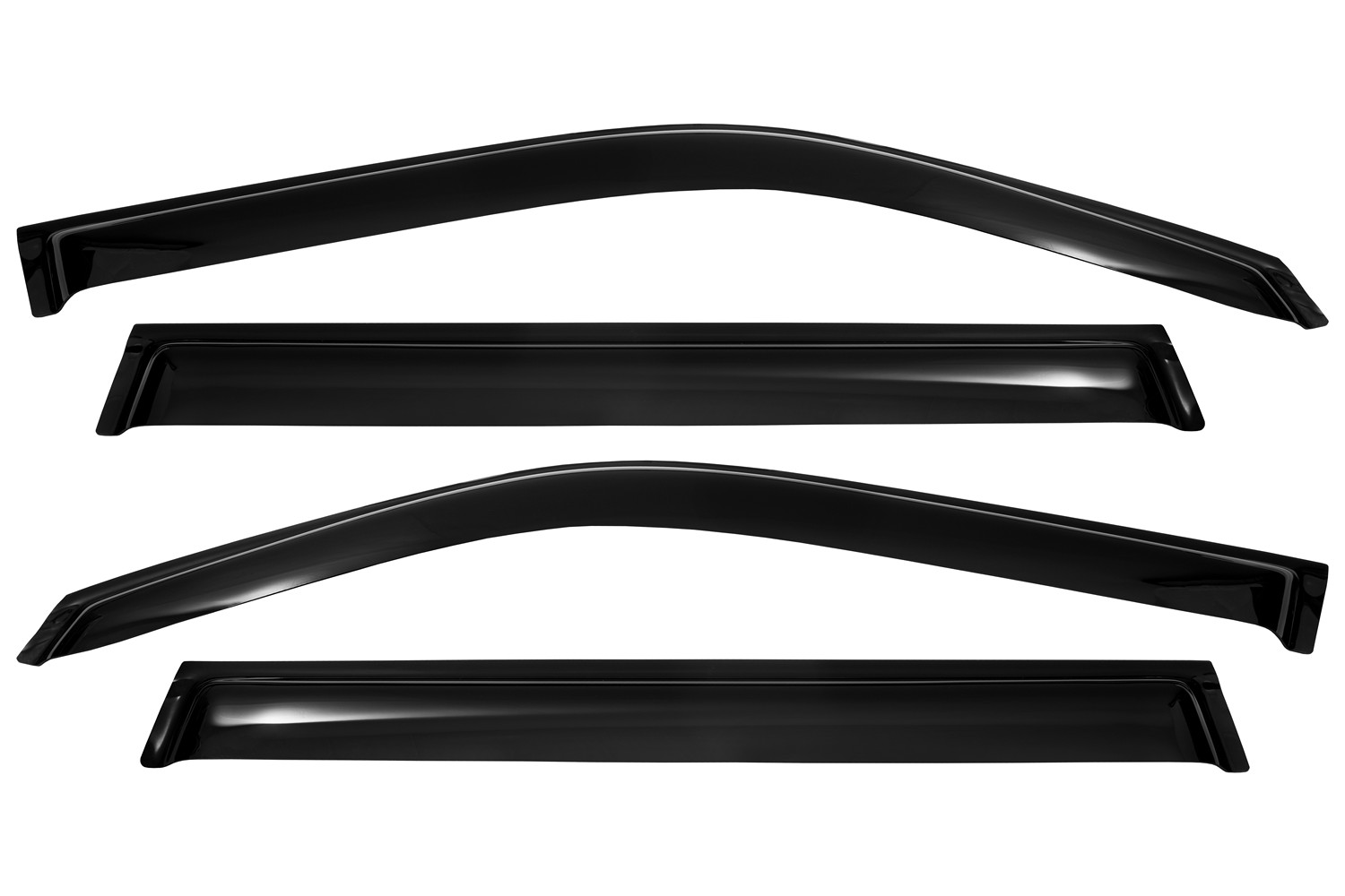 Дефлекторы боковых окон Haval H3 2024-, 4ч., темный / Хавал Х3