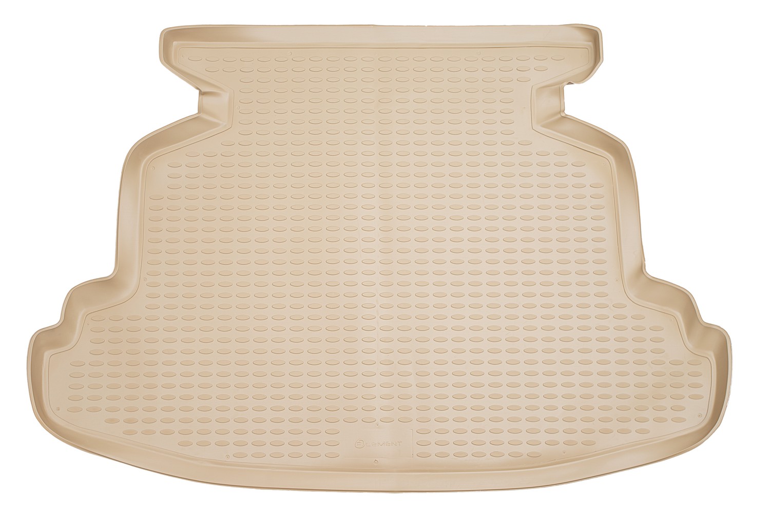 Коврик в багажник TOYOTA Corolla 06/2002-2007, сед. (полиуретан, бежевый) / Тойота Королла