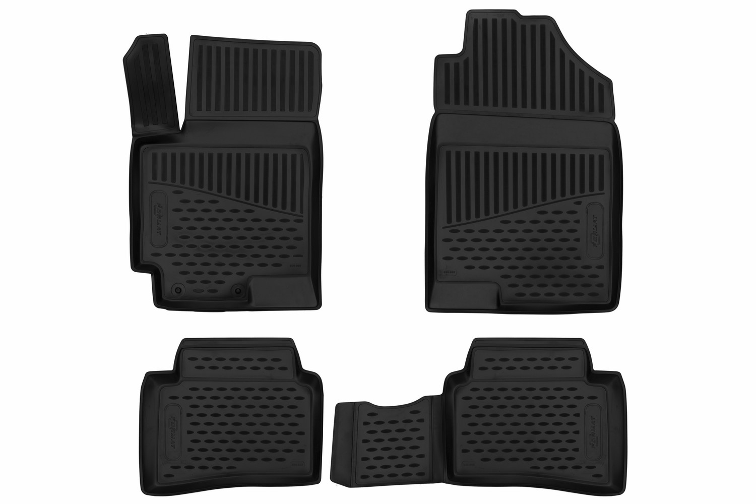 Коврики в салон для HYUNDAI Solaris (II, IIp) 2017-, Comfort, 4 шт. (полиуретан) / Хендай Солярис