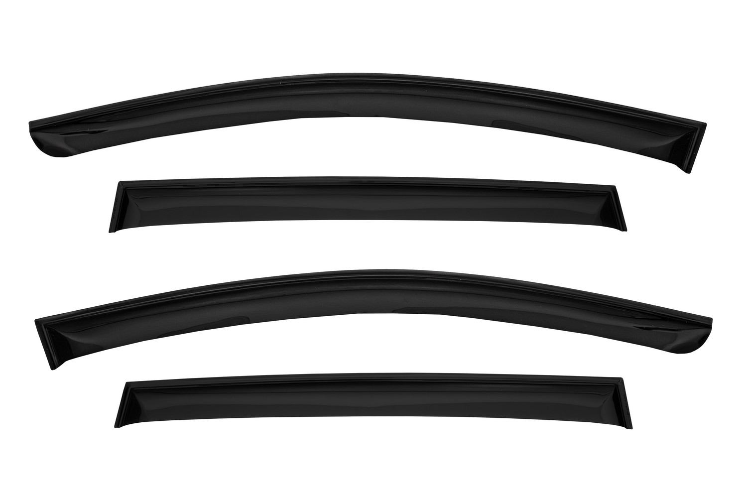 Дефлектор окон (НАКЛАДНОЙ скотч 3М), 4 шт., для Haval Jolion I (Comfort, Elite, Elite Plus) 2021-/ I Рестайлинг (Comfort, Elite) 2024-/ Хавал Джолион