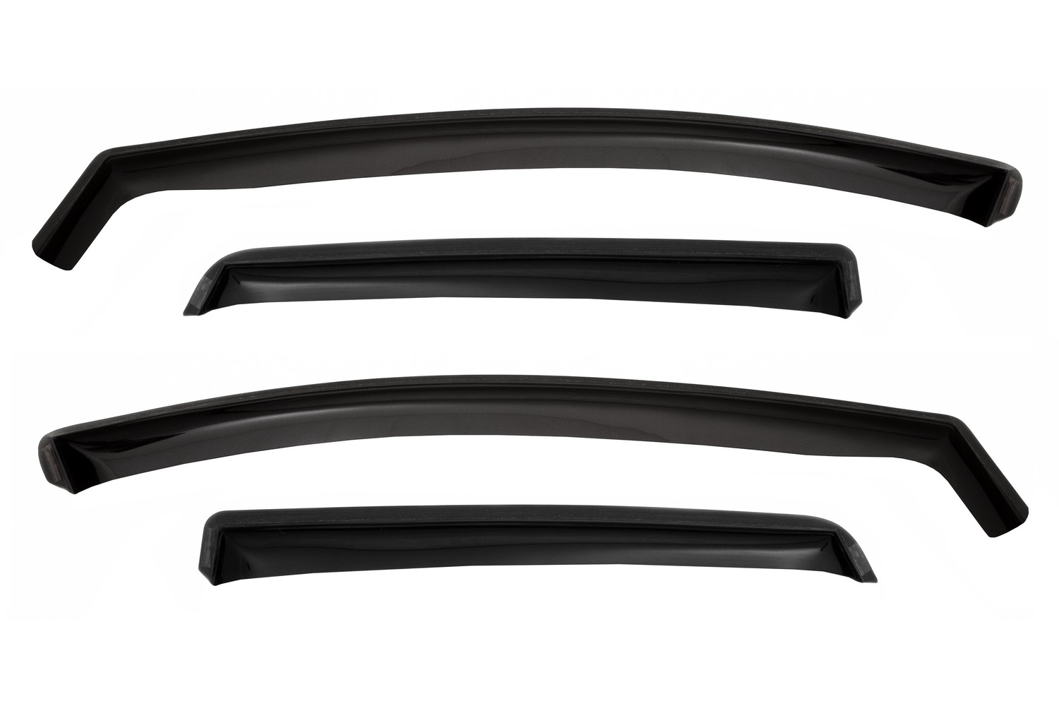 Дефлектор окон (ВСТАВНОЙ ПОД РЕЗИНКУ), 4 шт., для FORD FOCUS II 2005-2011, седан / Форд Фокус