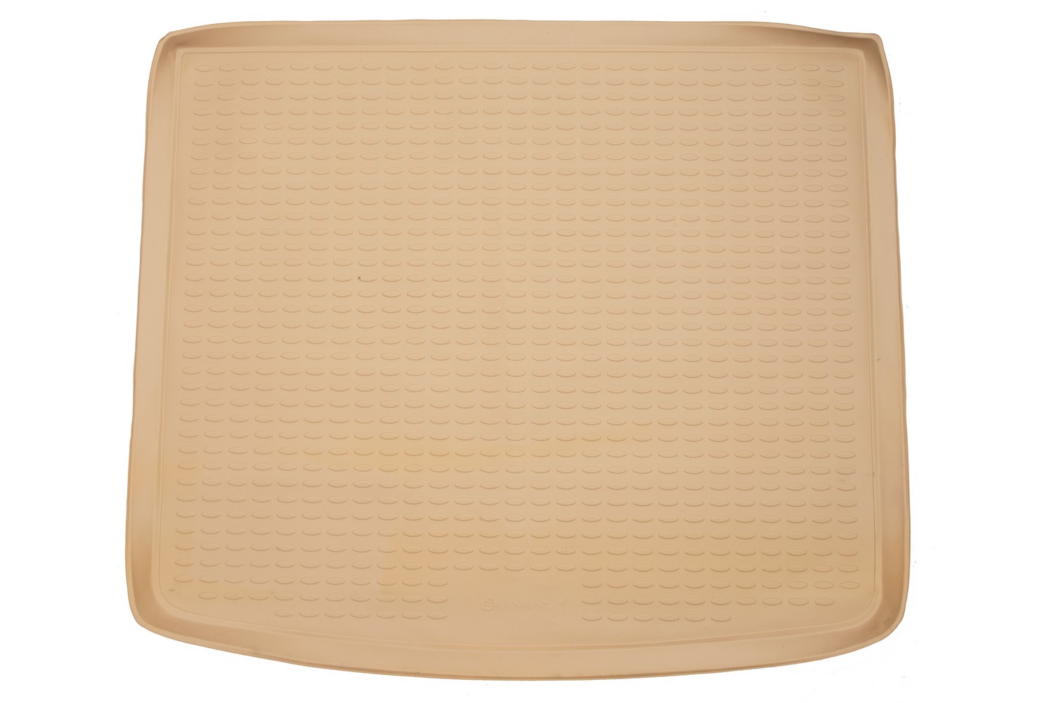 Коврик в багажник VW Touareg I 2003-2010, кросс. (полиуретан, бежевый) / Фольксваген Туарег