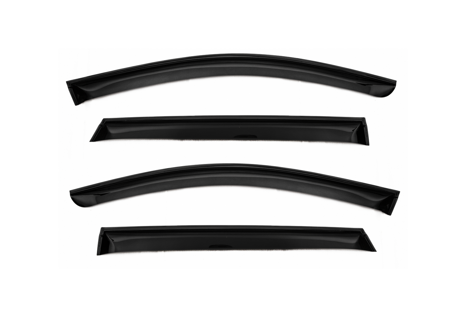 Дефлектор окон (НАКЛАДНОЙ скотч 3М) 4 шт. для KIA SORENTO III 2014-2019, внедорожник / Киа Соренто