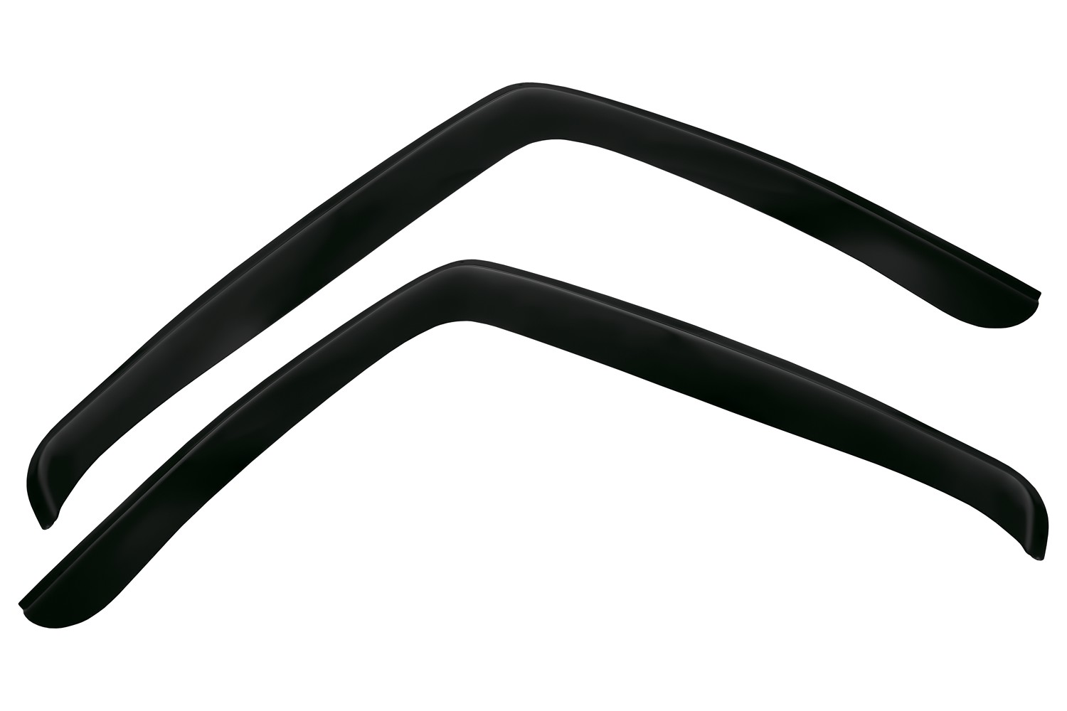 Дефлекторы окон для DongFeng GX 2022- (2 шт.), накладной / ДонгФенг ГХ