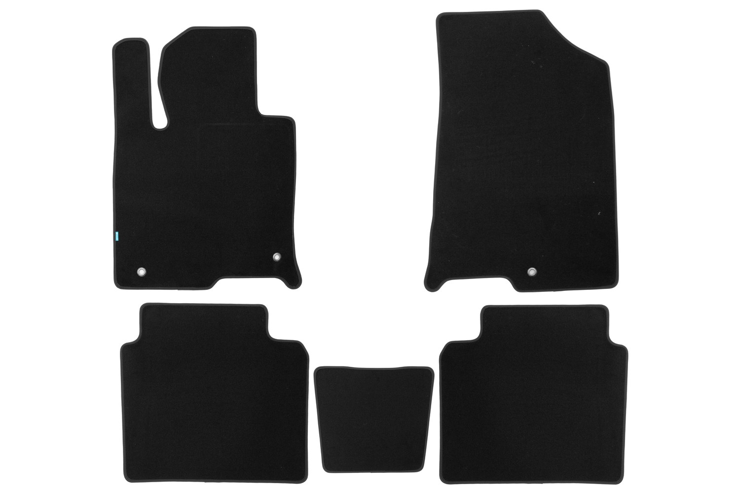 Коврики в салон Klever Premium для KIA Optima (IVr), 2018-2020, сед., 5 шт. (текстиль) / Ки / Киа Оптима