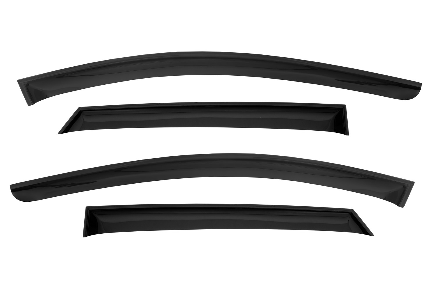 Дефлектор окон (НАКЛАДНОЙ скотч 3М), 4 шт., для MAZDA CX-30, 2019-, кроссовер / Мазда СХ-30