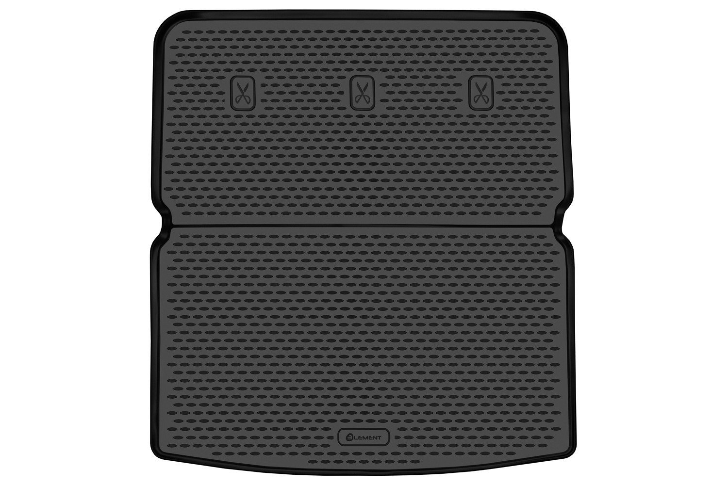 Коврик автомобильный подходит для LINCOLN Navigator L (IV), 2017-, 3-й ряд сложен, 1 шт. (полиуретан)