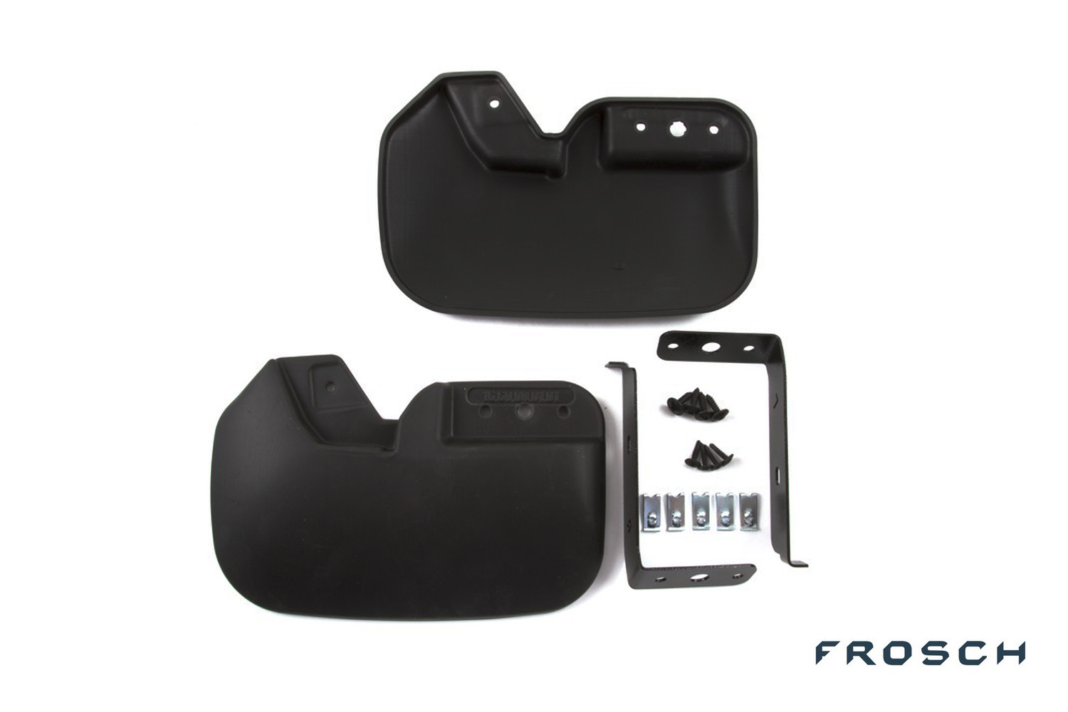 Брызговики передние FORD TRANSIT, 2014- фург. 2 шт. (optimum) в коробке / Форд Транзит