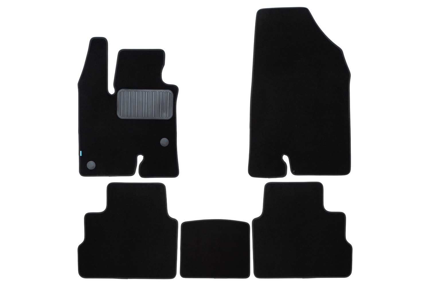 Коврики в салон Klever Premium HAVAL Dargo 2022- кросс., 5шт. (текстиль) / Хавал Дарго