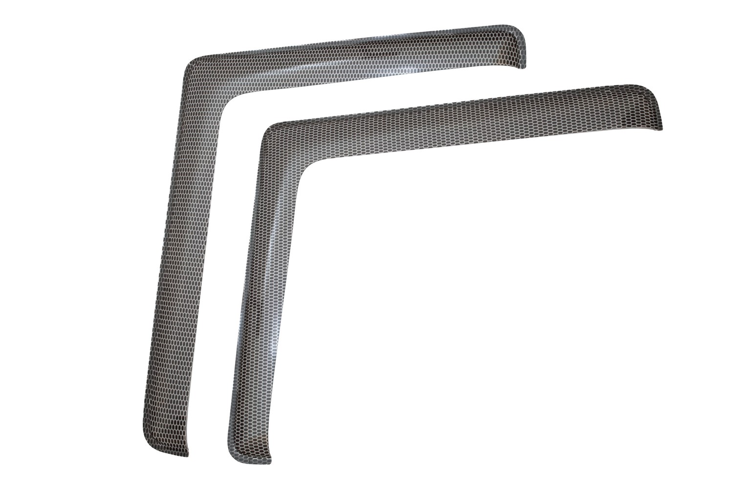 Дефлекторы окон для DAF XF 1997-2002 шелкография (2 шт.), накладной / Даф ИКСФ