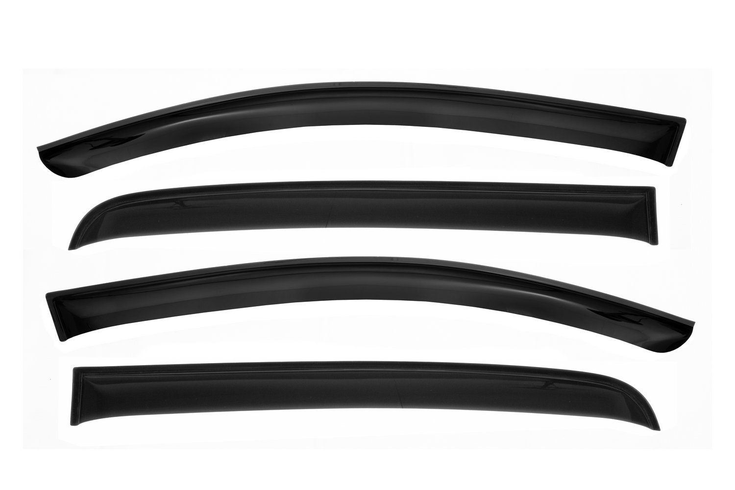 Дефлектор окон (НАКЛАДНОЙ скотч 3М) 4 шт. для OPEL ASTRA (серия Н) 2006-2014 седан / Опель Астра