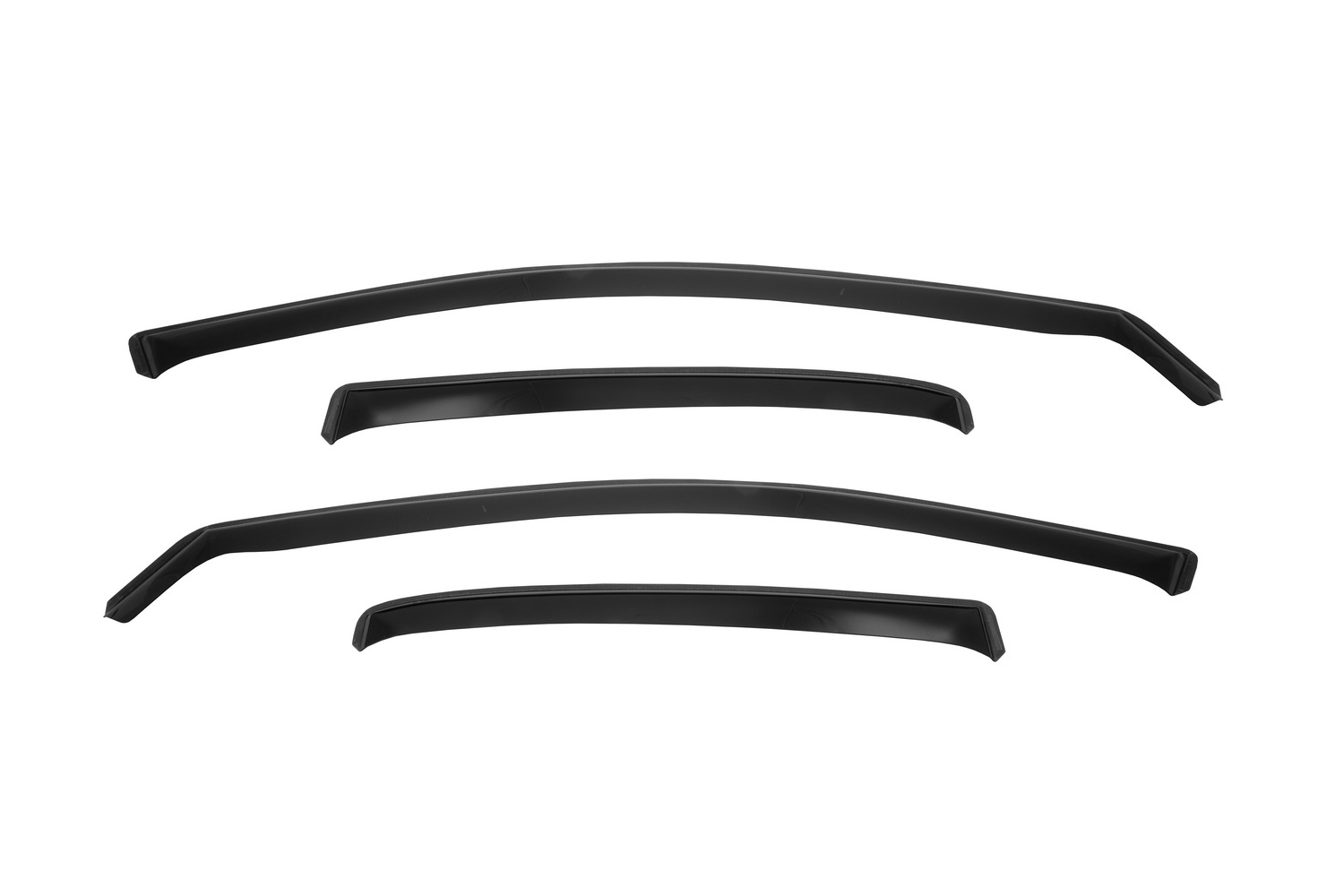 Дефлектор окон (ВСТАВНОЙ ПОД РЕЗИНКУ), 4 шт., для TOYOTA CAMRY VIII (XV70) 2017-, седан / Тойота Камри