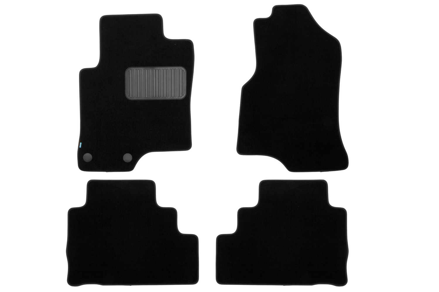 Коврики в салон Klever Premium CHEVROLET Captiva 2006-2011, внед., 4 шт. (текстиль) / Шевроле Каптива