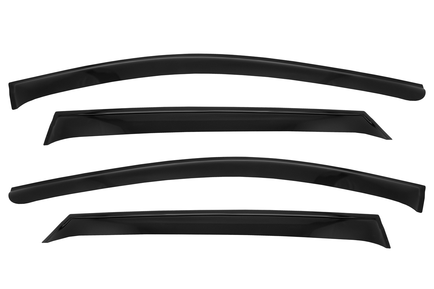 Дефлектор окон (НАКЛАДНОЙ скотч 3М), 4 шт., для EVOLUTE i-Pro, 2022-, седан / Эволют Ай Про
