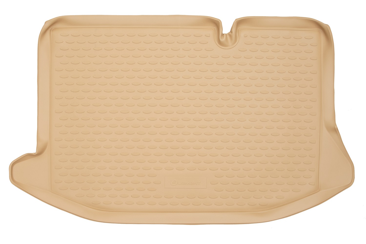 Коврик в багажник FORD Fiesta 2008-2015, 2015-, хб., 1 шт. (полиуретан, бежевые) / Форд Фиеста