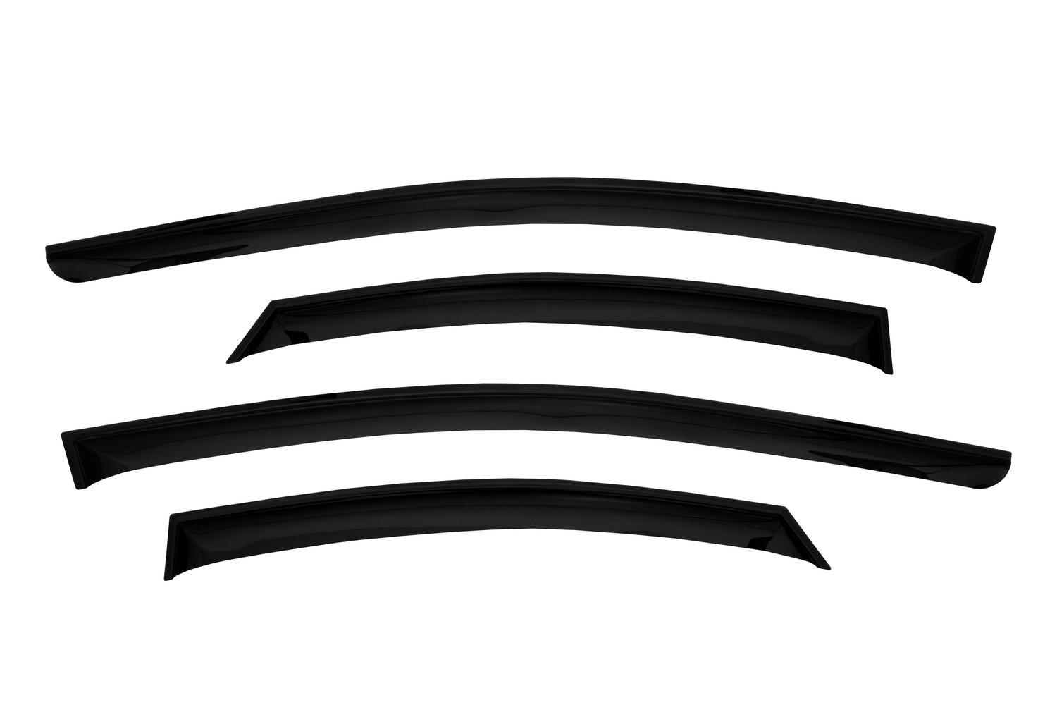 Дефлектор окон (НАКЛАДНОЙ скотч 3М), 4 шт., для HYUNDAI Elantra VII (CN7), 2020-, седан / Хендай Элантра