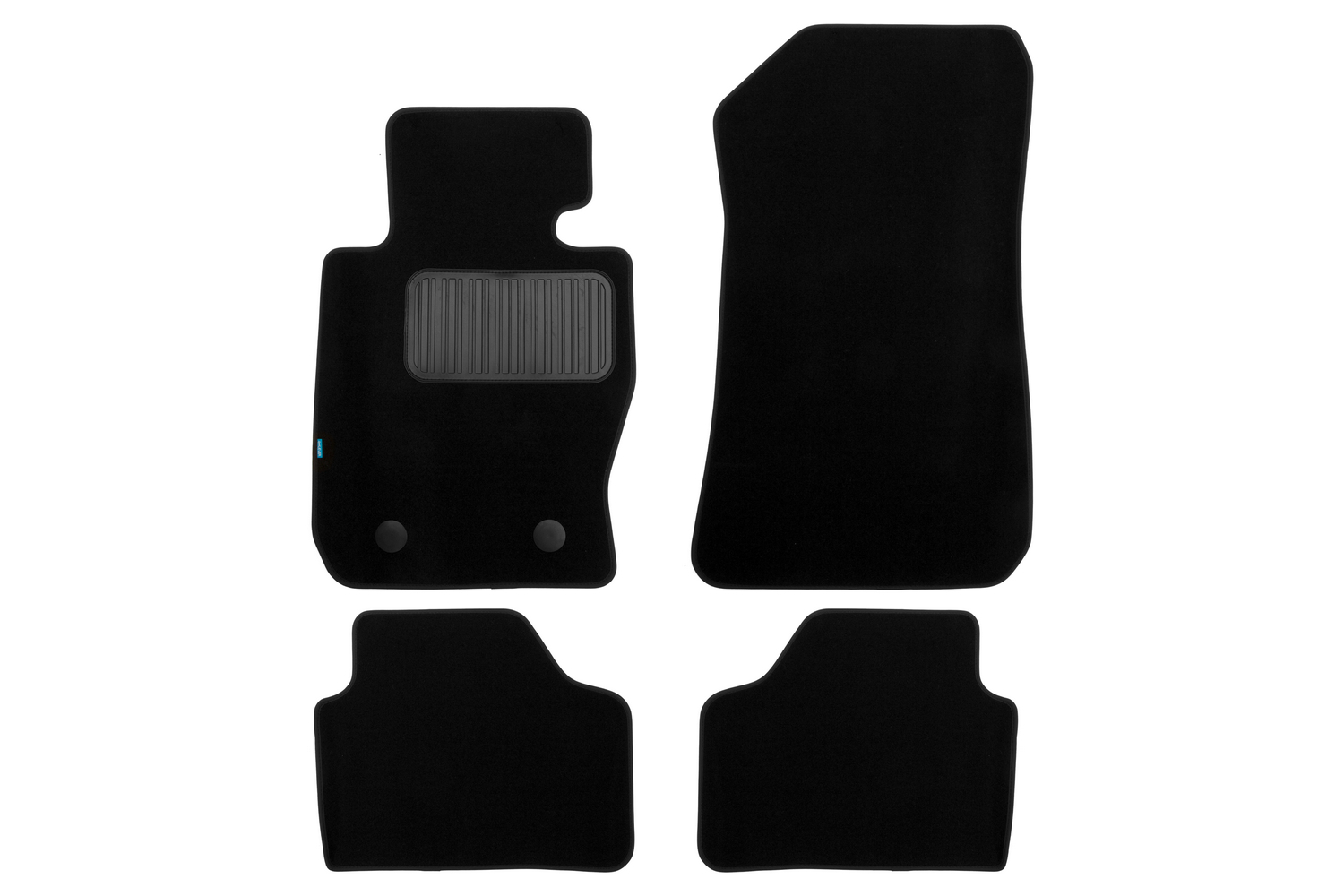 Коврики в салон Klever Premium BMW X1 E84 АКПП 2009-2012, 2012-2015, внед., 4 шт. (текстиль) / БМВ Х1