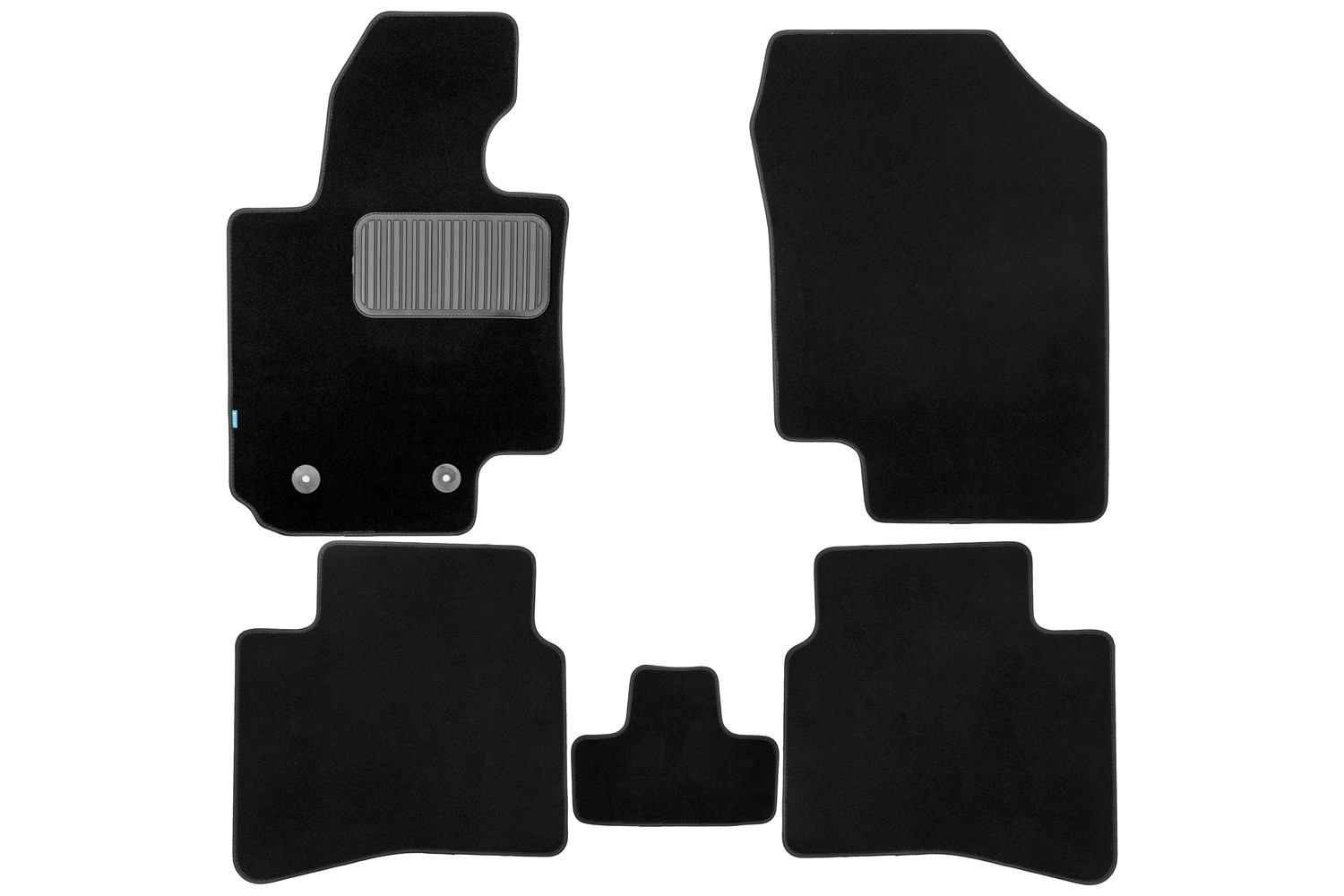 Коврики в салон Klever Premium JAC JS4 2022- внед., 5шт. (текстиль) / Джак ДЖИЕС4