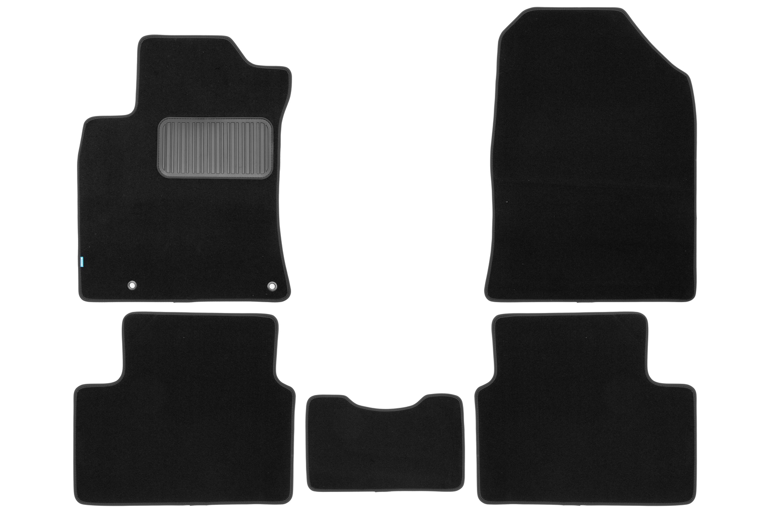 Коврики в салон Klever Premium KIA Ceed, 2018-2021, 2021-, хб., 5 шт. (текстиль) / Киа Сид