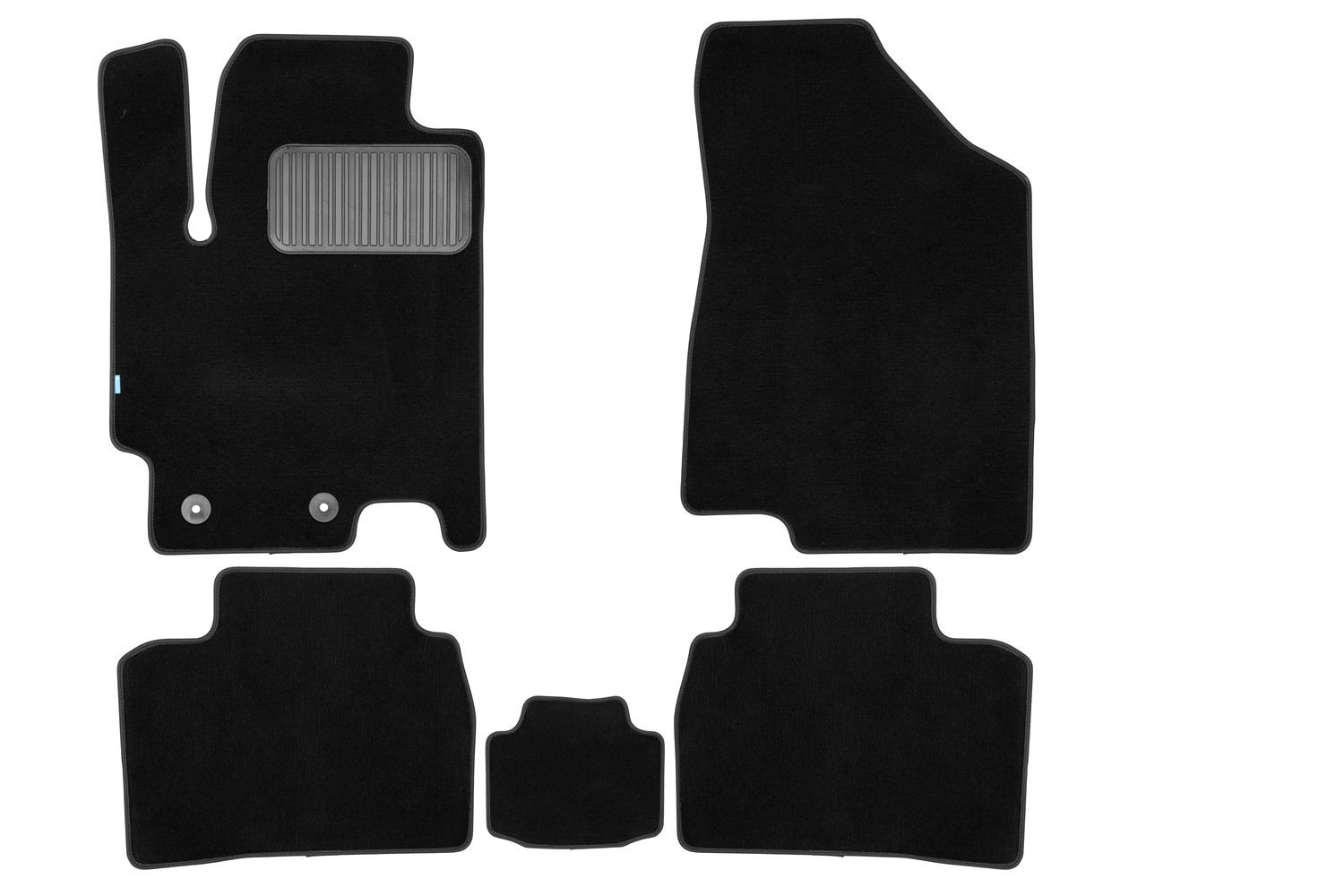 Коврики в салон Klever Premium для МОСКВИЧ 6 2023 - Лифтбек 5шт. (текстиль)