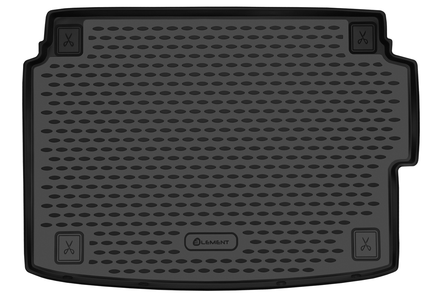 Коврик автомобильный подходят для HYUNDAI Bayon 2022-, Внедорожник, 5 дв. с сабвуфером, 1шт. (полиуретан)