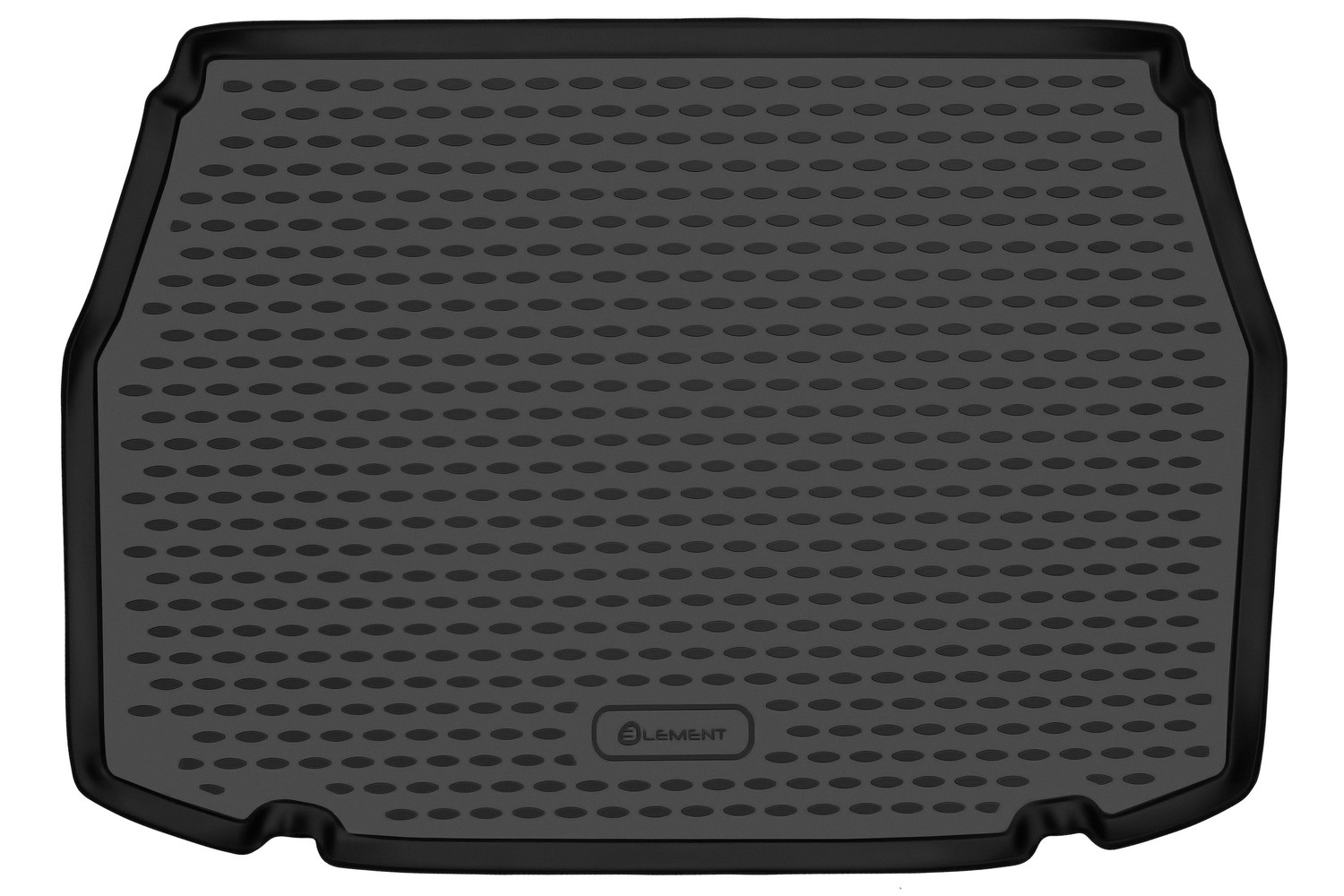 Коврик в багажник для TOYOTA C-HR, 2016-, кросс., с запасным колесом, (Европа), 1 шт. (полиуретан) / Тойота Схр