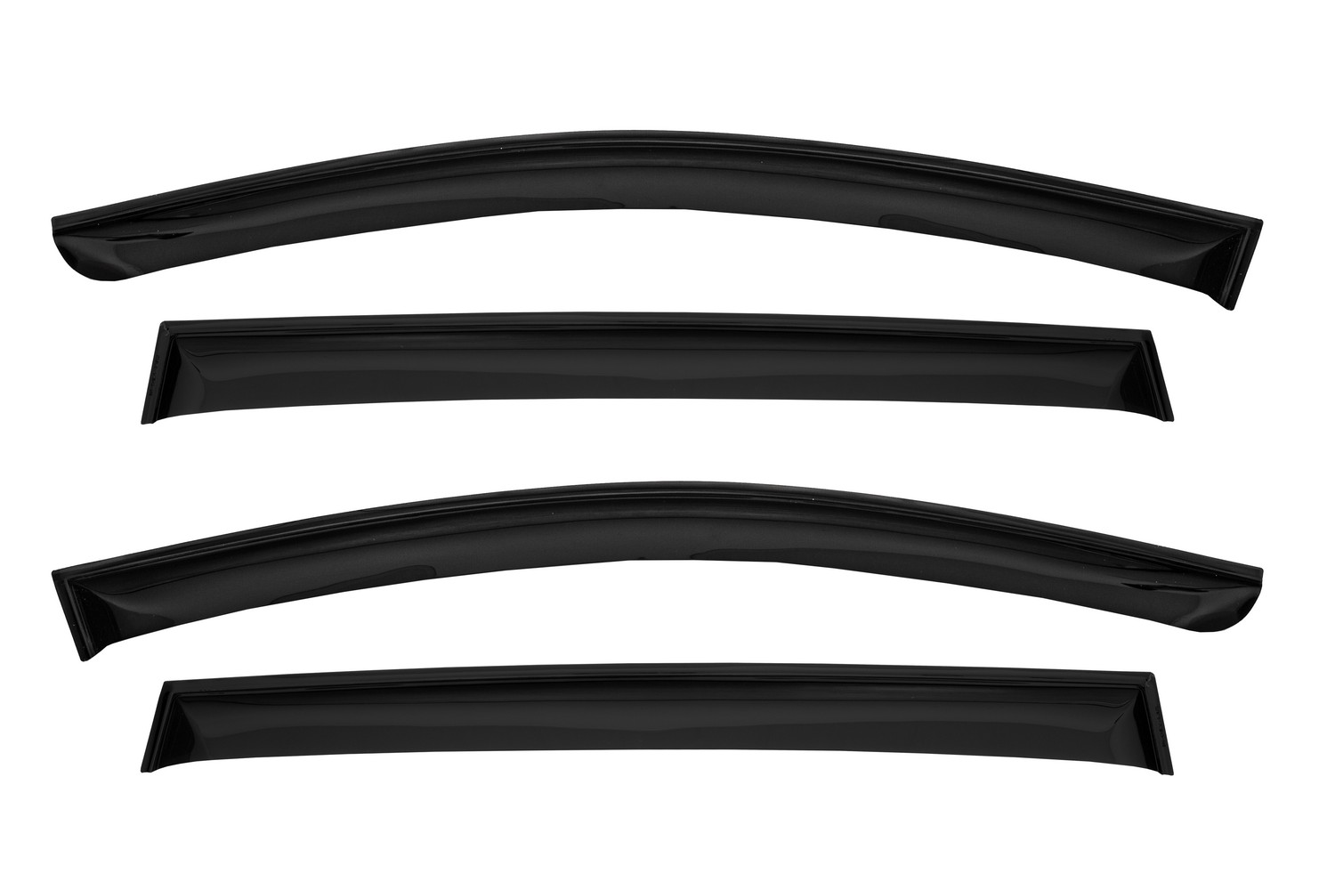 Дефлектор окон (НАКЛАДНОЙ скотч 3М) 4 шт., для SKODA KODIAQ I внедорожник, 2016- / Шкода Кодиак