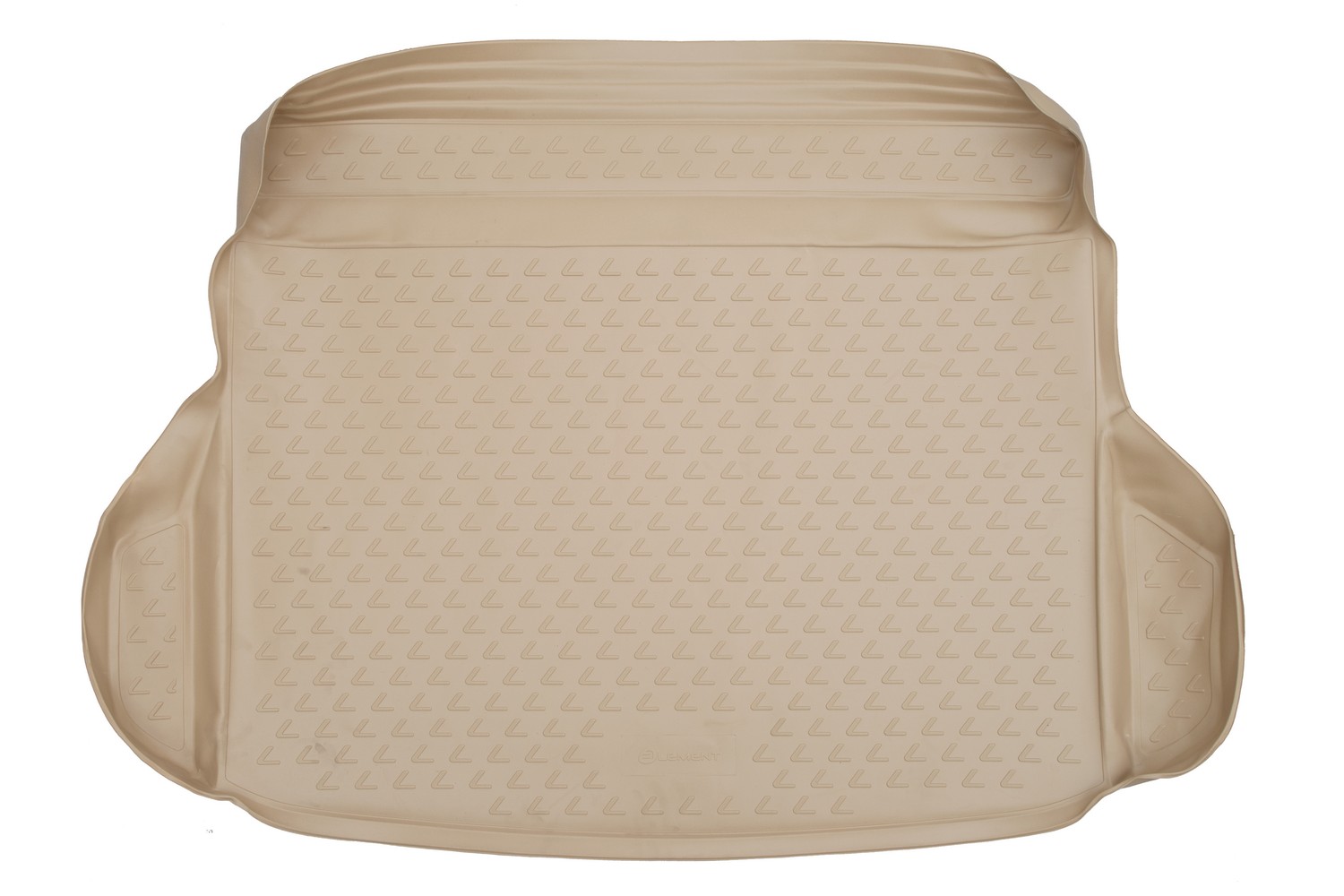 Коврик в багажник LEXUS RX350 2009-2015, кросс. для полноразмерной запаски (полиуретан, бежевый) / Лексус РХ