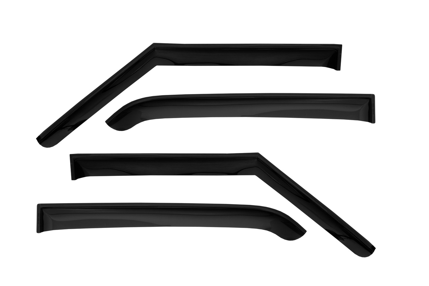 Дефлектор окон (НАКЛАДНОЙ скотч 3М), 4 шт., для HYUNDAI Creta II 2021-2022, HYUNDAI Creta II Рестайлинг 2024-, кроссовер / Хендай Крета