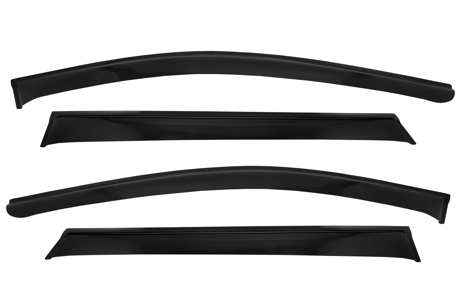 Дефлектор окон, НАКЛАДНОЙ скотч 3М, 4 шт., для JETOUR X90 Plus 2021-, кроссовер / Джитур X90 Плюс