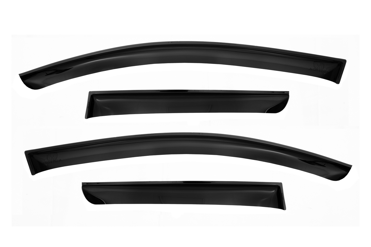 Дефлектор окон (НАКЛАДНОЙ скотч 3М) 4 шт. для CHEVROLET SPARK III 2009-2016 хэтчбек / Шевроле Спарк