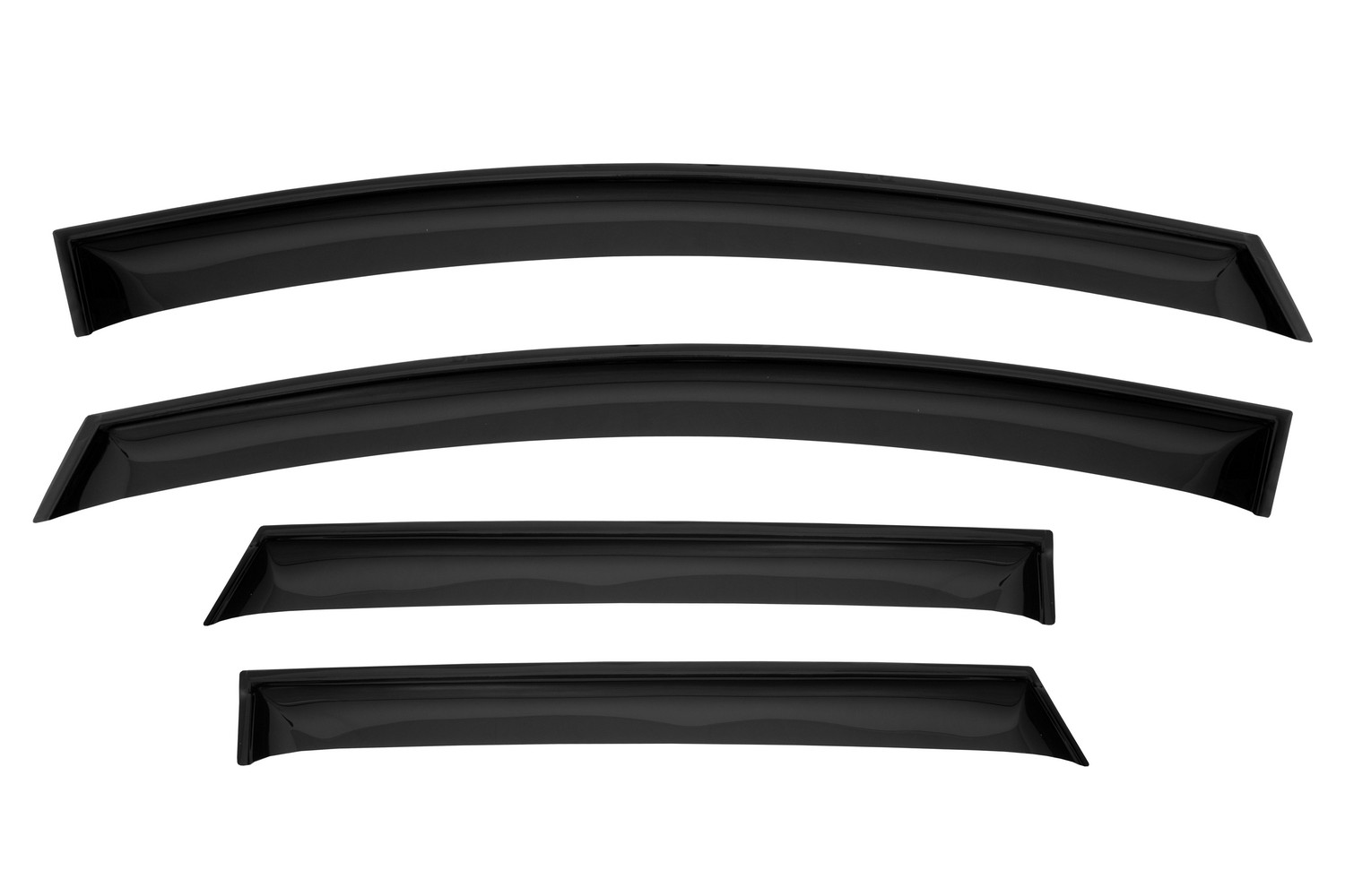 Дефлектор окон (НАКЛАДНОЙ скотч 3М), 4 шт., для JAC S3 I, 2016-, кроссовер / Джак С3