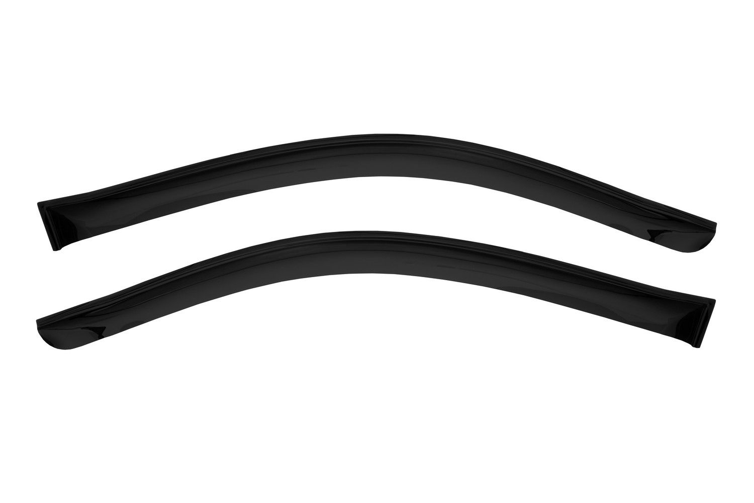 Дефлекторы окон для FIAT Doblo 2010- (2 шт.), накладной / Фиат Добло