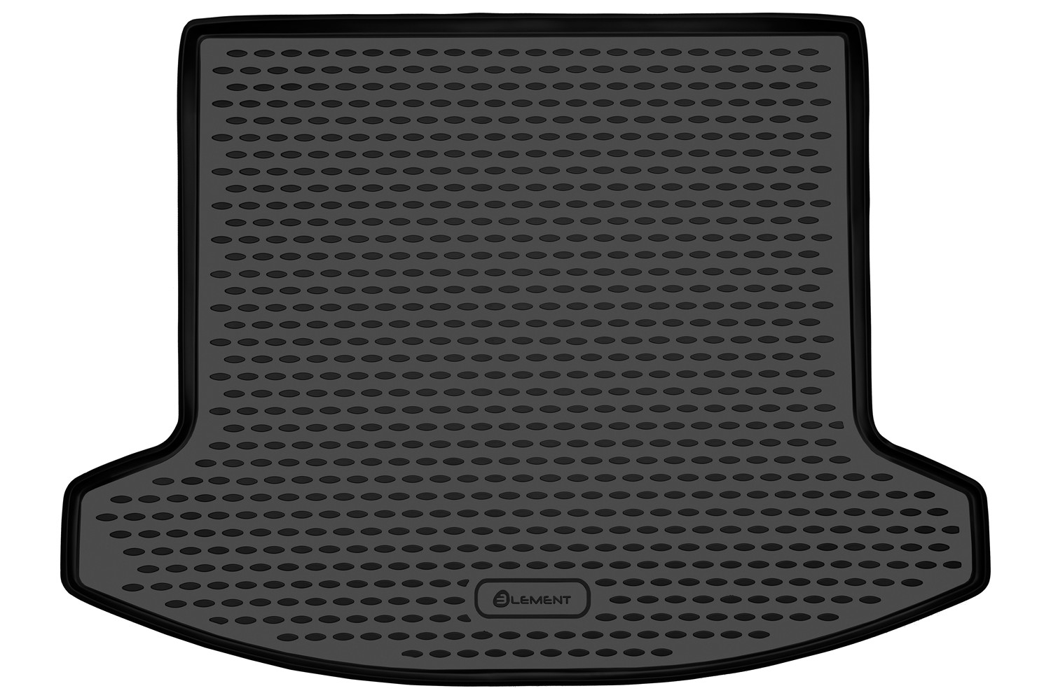 Коврик в багажник для JETOUR X70 PLUS 2020 - Внедорожник 5 дв., 3-й ряд сложен, 1шт. (полиуретан) / Джитур Х70 Плюс