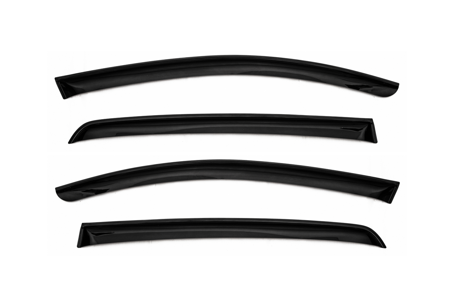 Дефлектор окон (НАКЛАДНОЙ скотч 3М) 4 шт. для VOLKSWAGEN GOLF VI 2008-2012 5дв хэтчбек / Фольксваген Гольф