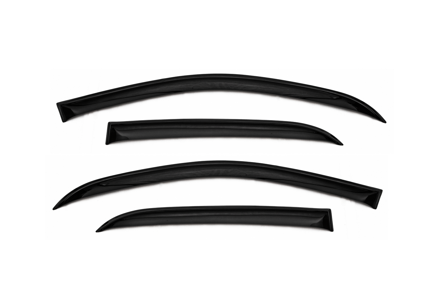 Дефлектор окон (НАКЛАДНОЙ скотч 3М) 4 шт. для OPEL MOKKA 2012- кроссовер / Опель Мокко