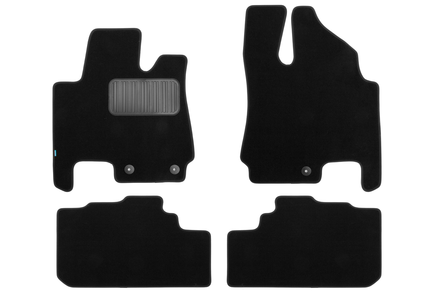 Коврики в салон Klever Premium CADILLAC SRX АКПП 2009-2012, 2012-2016, внед., 4 шт. (текстиль) / Кадиллак Срх