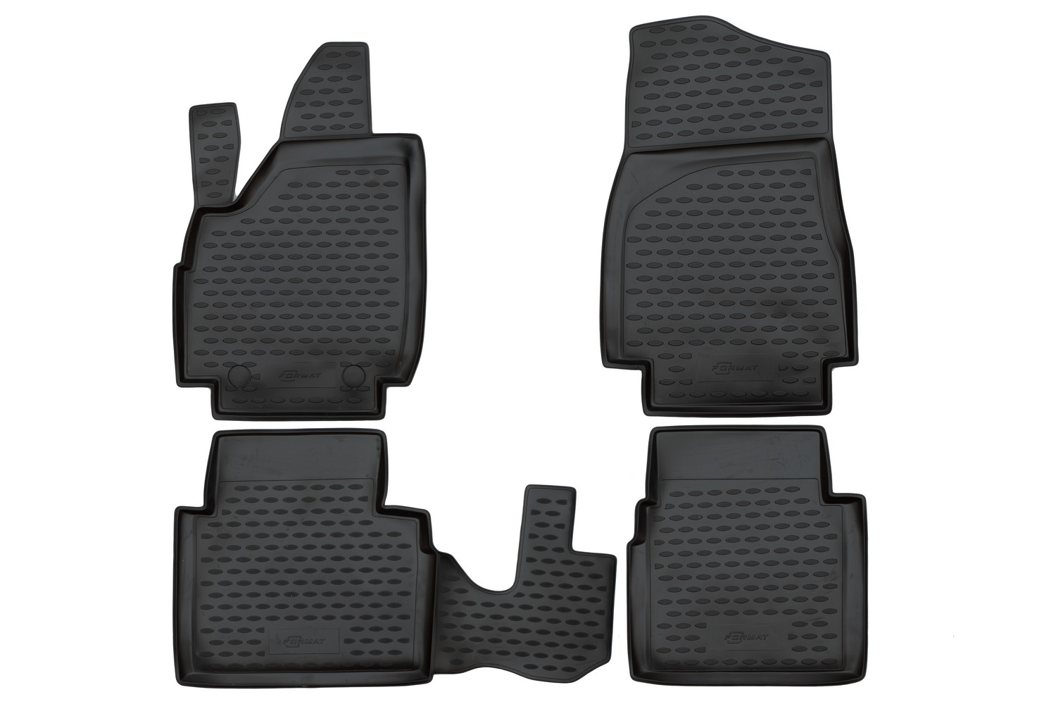 Коврики в салон ВАЗ 21214M 10/2009- 4 шт. (ПУ, повышенная износостойкость) / Лада