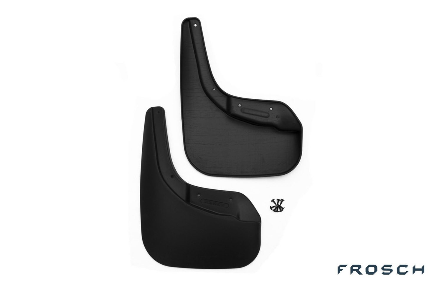 Брызговики передние VOLKSWAGEN TOUAREG, 2015-2018 вн. 2 шт. (optimum) в коробке / Фольксваген Туарег