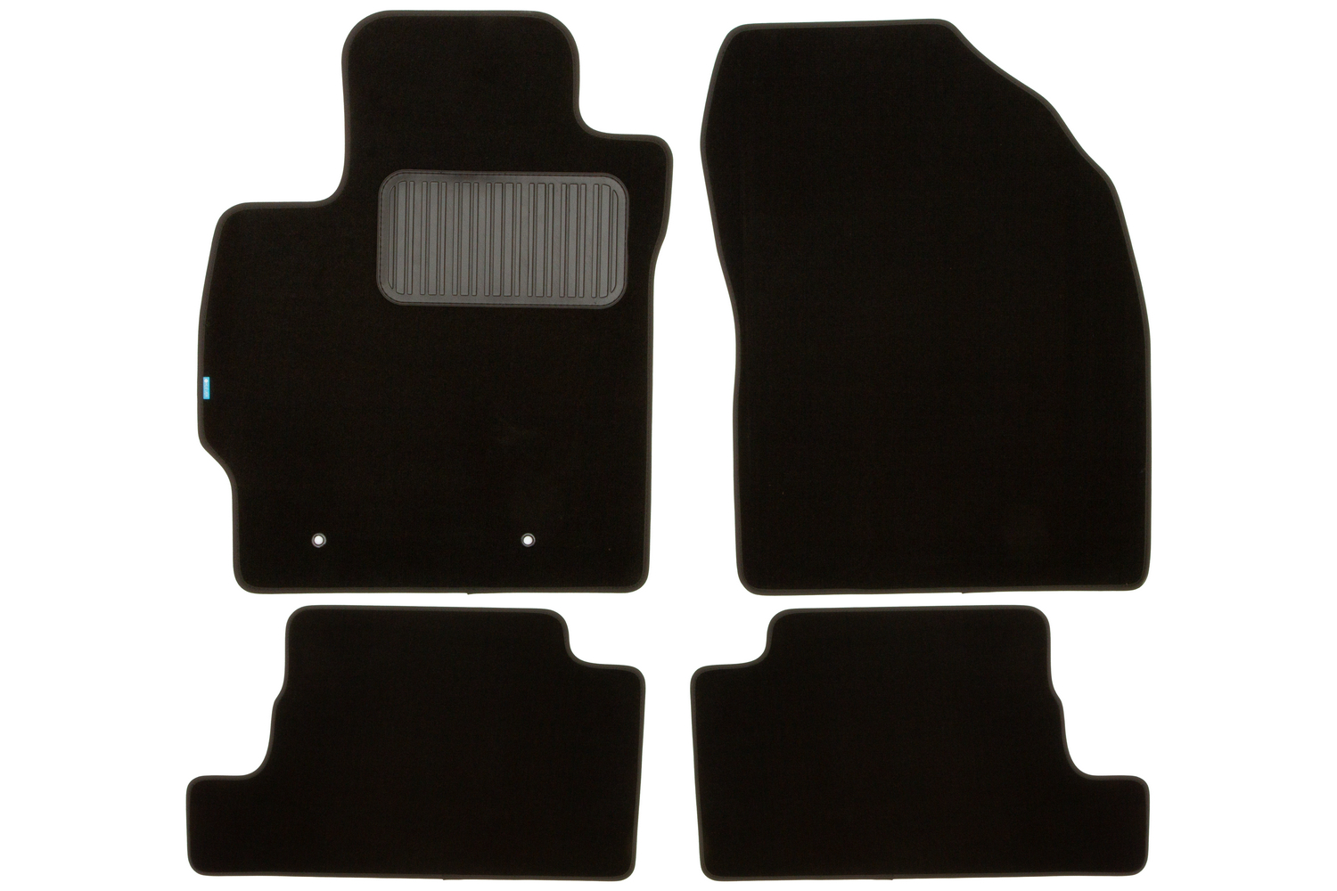 Коврики в салон Klever Premium TOYOTA Auris 2006-2010, 2010-2012, хб., 4 шт. (текстиль) / Тойота Аурис