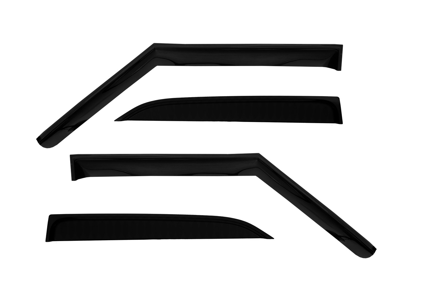 Дефлектор окон (НАКЛАДНОЙ скотч 3М), 4 шт., для CHEVROLET Trailblazer III, 2021-, кроссовер / Шевроле Трейлблейзер