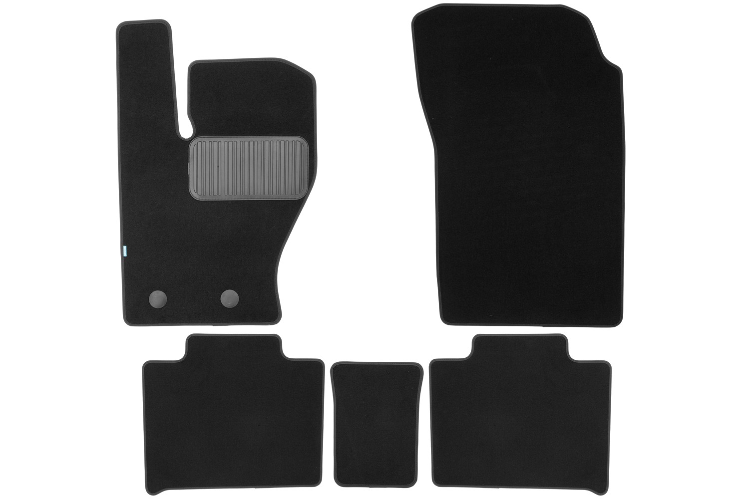 Коврики в салон Klever Premium TANK 500 2021- кросс., 5шт. (текстиль) / ТАНК