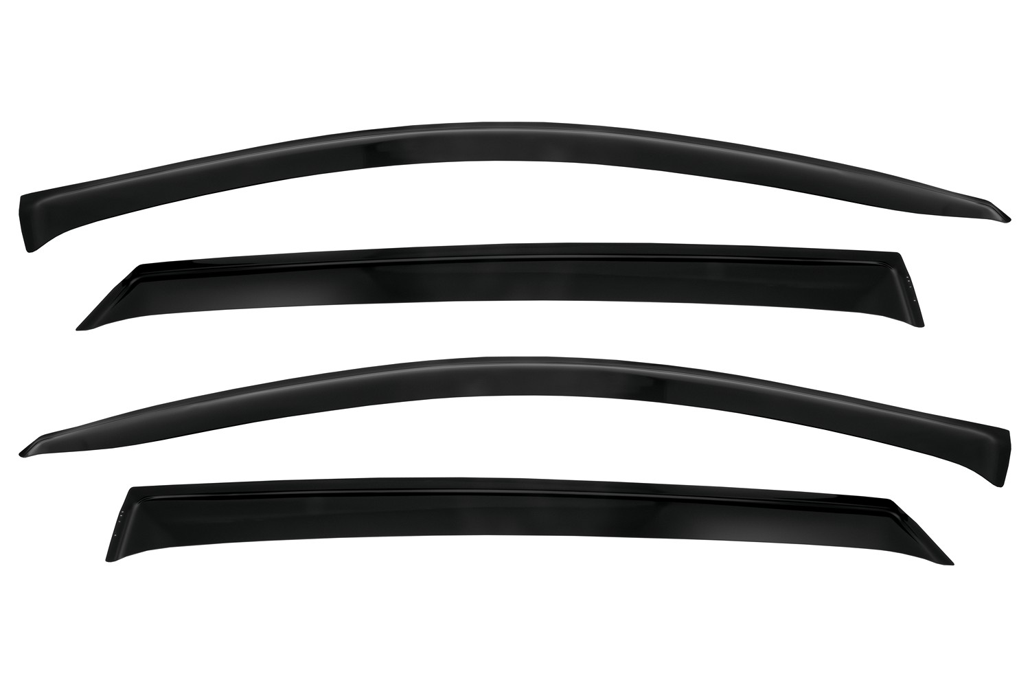 Дефлекторы окон для Changan UNI-V лифтбек 2022-н.в., накладной / Чанган Юни-В