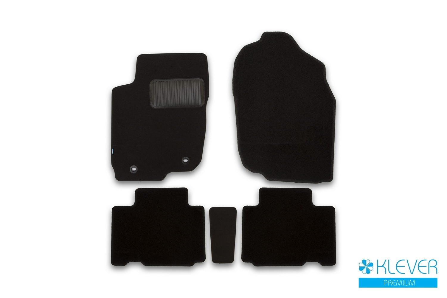Коврики в салон Klever Premium TOYOTA Rav 4, 2015-2019, кросс., 5 шт. (текстиль) / Тойота Рав 4