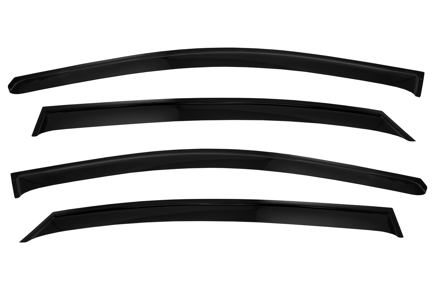 Дефлекторы окон, НАКЛАДНОЙ скотч 3М, 4 шт., для LIVAN S6PRO 2023-, Седан / Ливан С6 Про